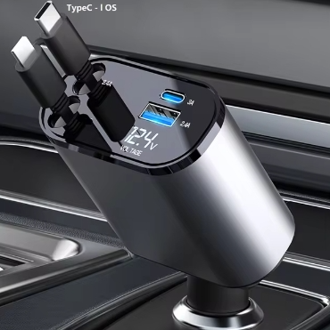Cargador para el coche USB- C