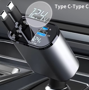 Cargador para el coche USB- C