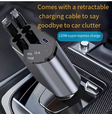Cargador para el coche USB- C